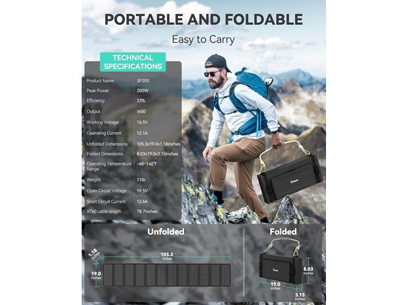 Arkpax Titan -40°F Cold-Proof Portable Power Station Bundle