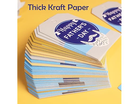 HADDIY Happy Father's Day Gift Tags