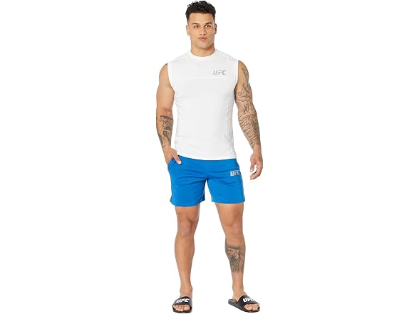 UFC Men (S) 7" Shorts Without Brief Blue