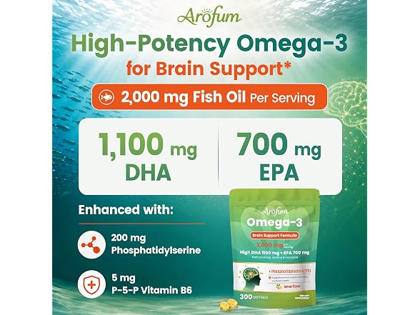Omega 3 Fish Oil 2000Mg