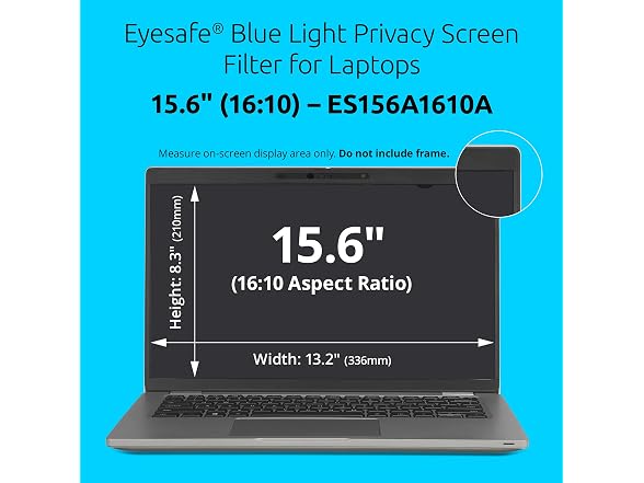 Kensington Eyesafe Privacy Screens Filter 15.6 inch