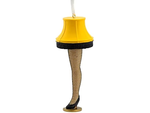 Hallmark A Christmas Story Leg Lamp Resin Christmas Ornament