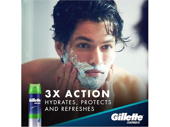 Gillette Series Shaving Gel Sensitive Skin 7 oz