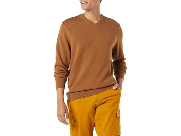 Amazon Essentials Men V-neck Sweater