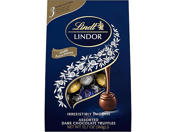 Lindt Lindor Assorted Dark Truffles 12.7