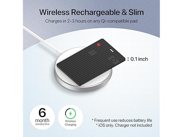 MSEBENT Slim Air Tag Wallet Tracker Card