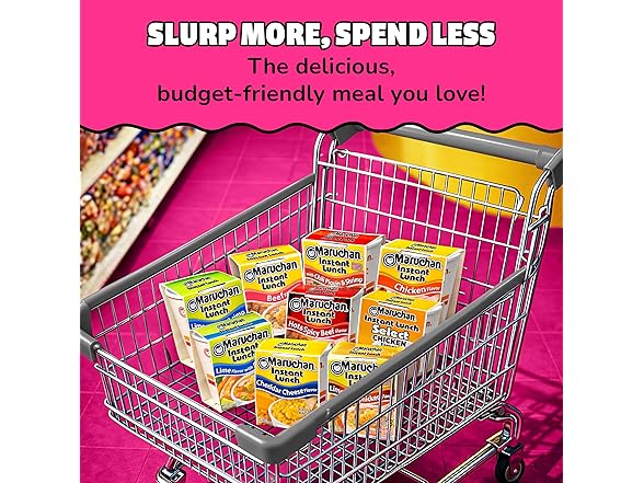 12PK Maruchan Instant Lunch Ramen Noodles, Shrimp