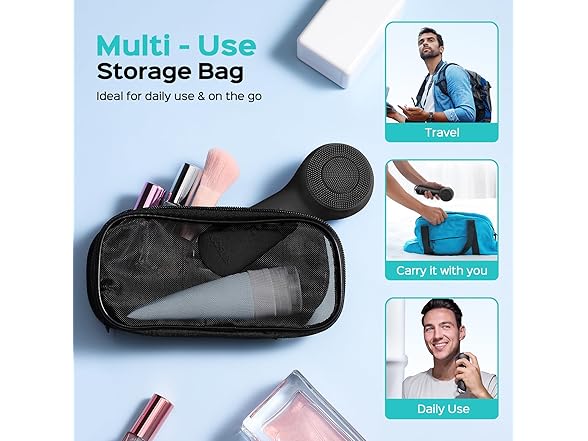 Silicone Electric Exfoliator Scrubber