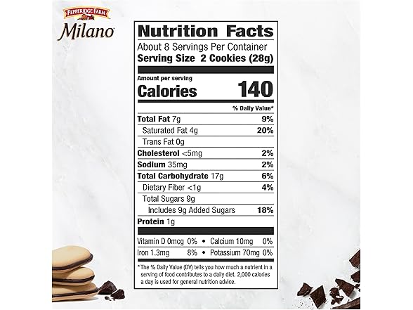 Pepperidge Farm Milano Double Dark Chocolate