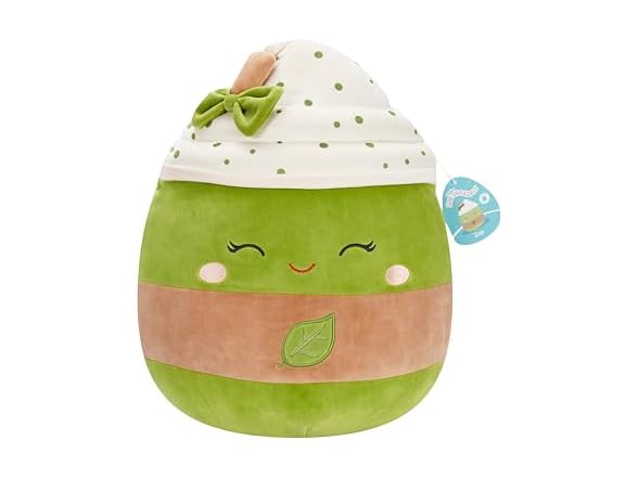 Squishmallows 16in Zap the Iced Matcha Latte