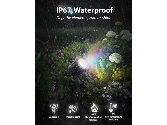 LightSeek 2-in-1 Color Solar Spotlights