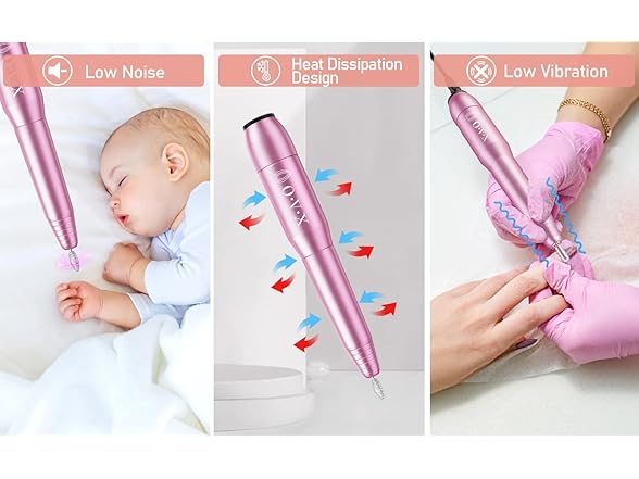 Portable Electric Nail Drill File Machine