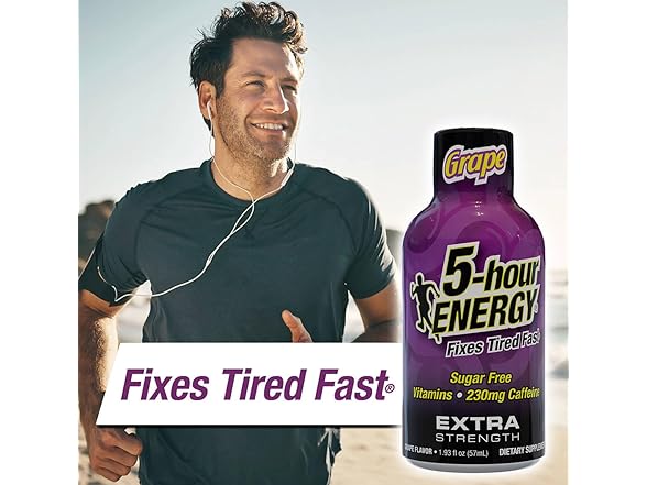 5-hour ENERGY Shot, Grape Flavor, 30 Count