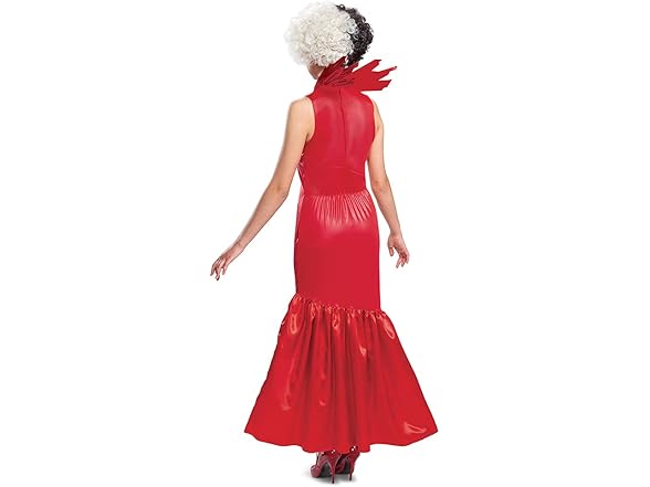 De Vil Estella Red Dress Costume (M 8-10)