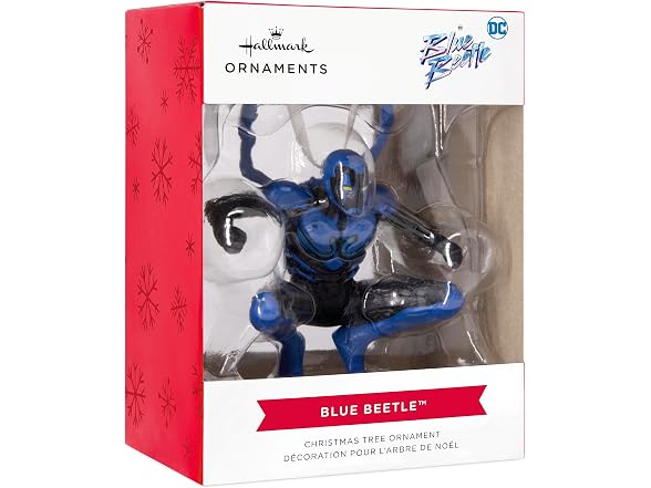 Hallmark DC Blue Beetle Christmas Orname - Gallery 3