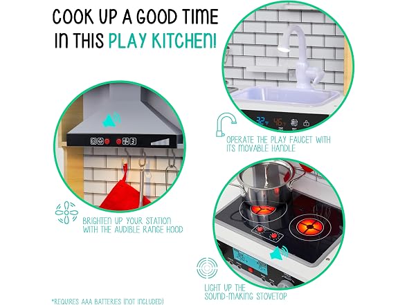 Small Kitchen Set Natural
