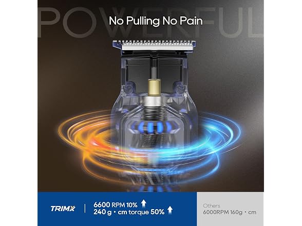 Beard Trimmer for Men, Snap-on Heads
