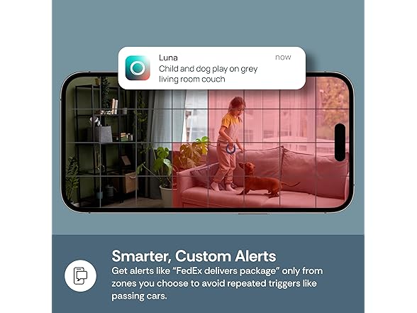 Luna 2K Indoor Cameras | 2.4GHz & 5GHz