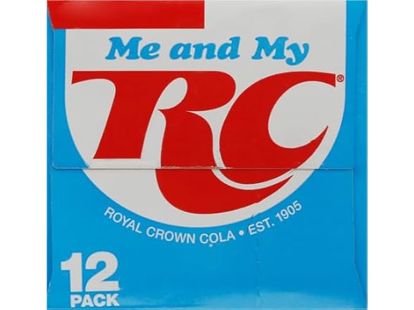 RC Cola Soda, 12 fl oz cans, 12 pack