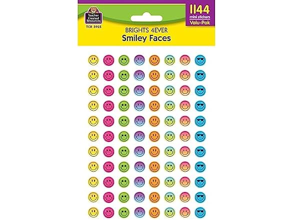 Teacher Created Resources Brights 4Ever Smiley Faces