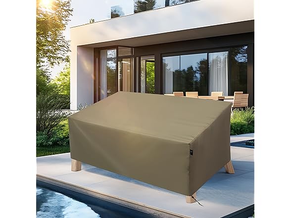 Patio Sofa Covers 79x38x35" Beige