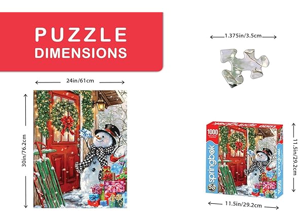 Springbok Delivering Gifts 1000 Piece