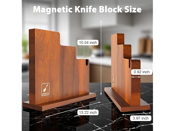 imarku Magnetic Knife Block 13" x 10"