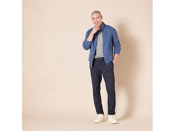 Amazon Essentials Mens Sweatshirt Blue (M)