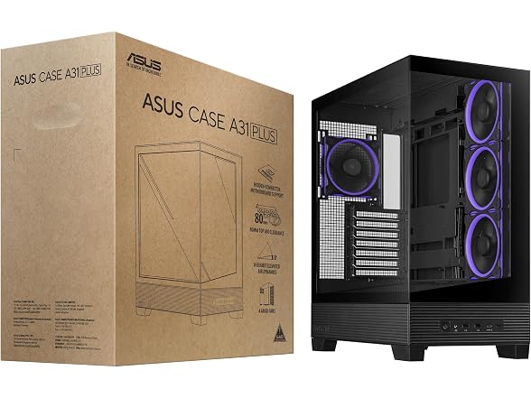 ASUS A31 PLUS Black ATX PC Case