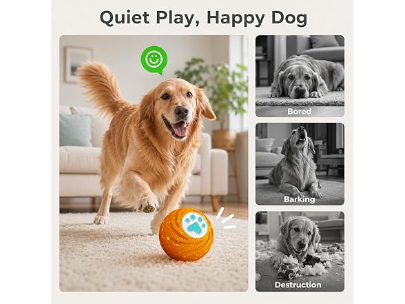 Lovkid Smart Interactive Dog Ball Toy