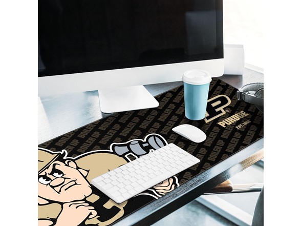 YouTheFan NCAA Purdue Boilermakers Logo Series Desk Pad