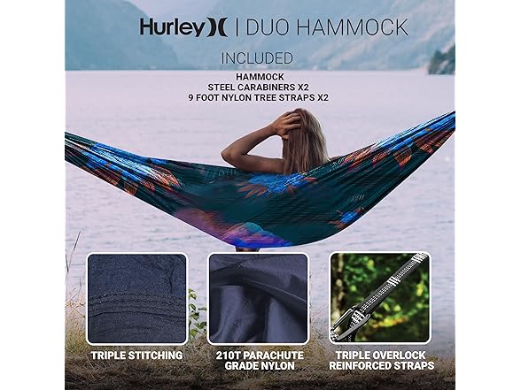 Hurley Duo Camping Hammock