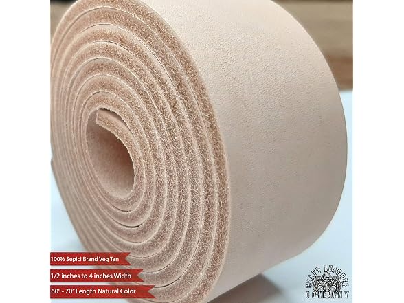 Sepici Leather Strap Natural 1/2" Inch