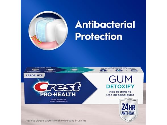 Crest Pro Health Gum Detoxify Deep Clean