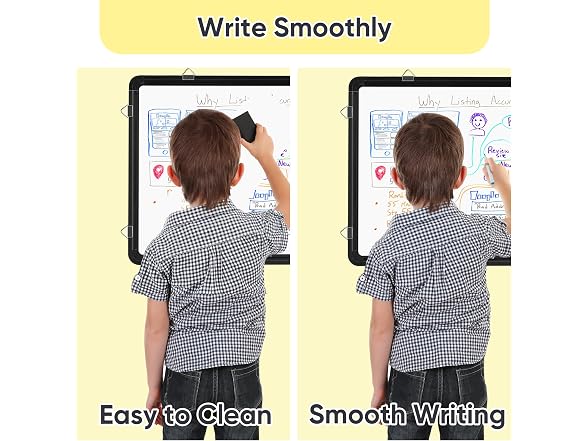 VUSIGN Monthly Dry Erase Calendar Whiteboard for Wall