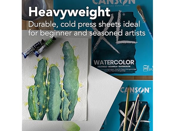 Canson XL Series Watercolor Paper Pad 11x15"