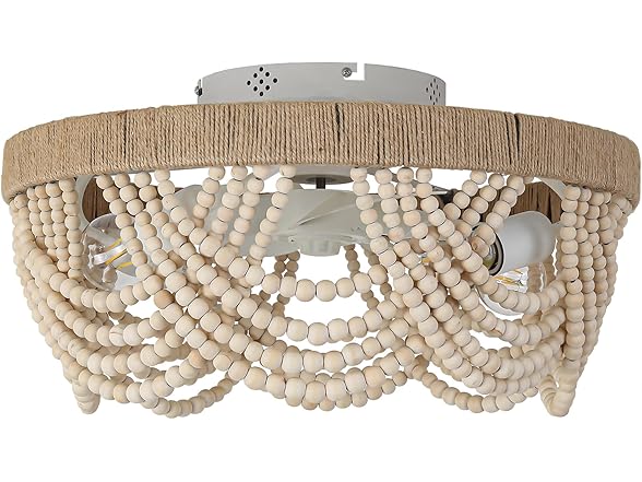 Parrot Uncle BBF3006 Medium Ceiling Fans with Lights Flush