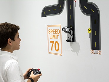 Wall-Climbing Transformable Robot + Remote