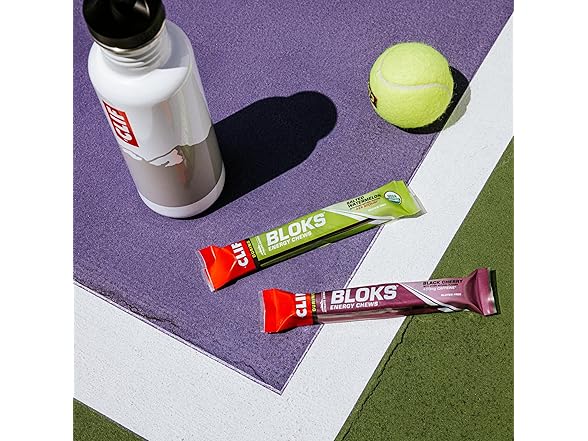 18CT CLIF BLOKS - Mountain Berry Flavor - Energy Chews