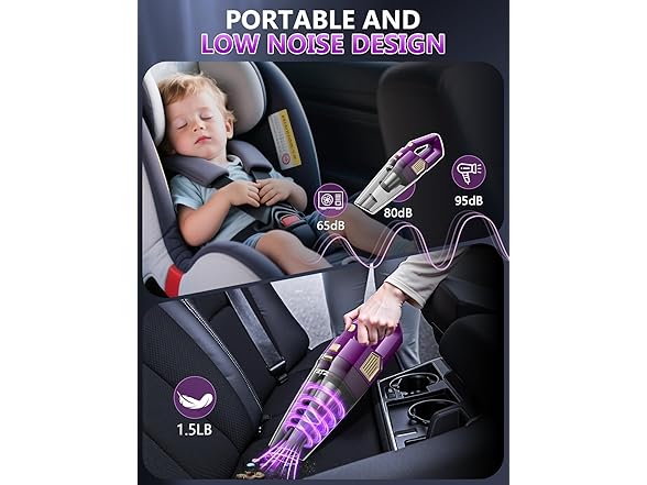 ZJZJ Handheld Vacuum Cleaner