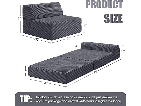 Folding Sofa Bed
