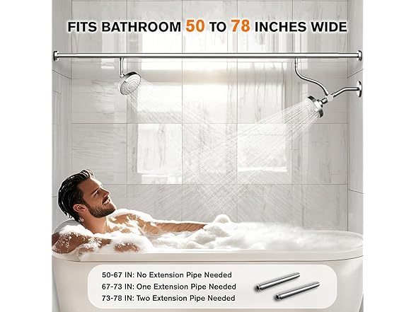 NTPN Dual Shower Head for Couples