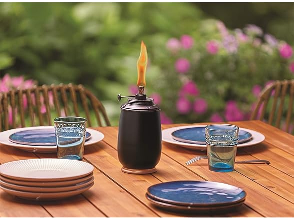 TIKI Kokomo 65" Metal Torch with Adjustable Flame