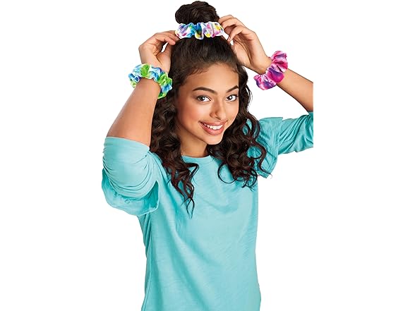 Cra-Z-Art Tie Dye Hair Wraps Kit