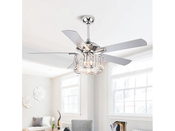 Parrot Uncle F6305Q110V-PU 52 Inch Ceiling Fan