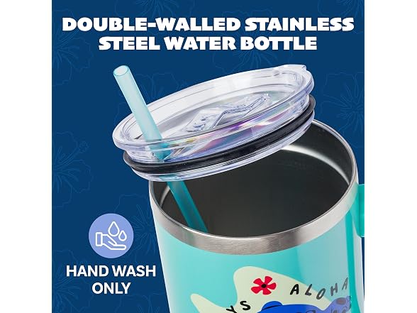 Lilo and Stitch Aloha, Stainless Steel Tumbler, 40oz