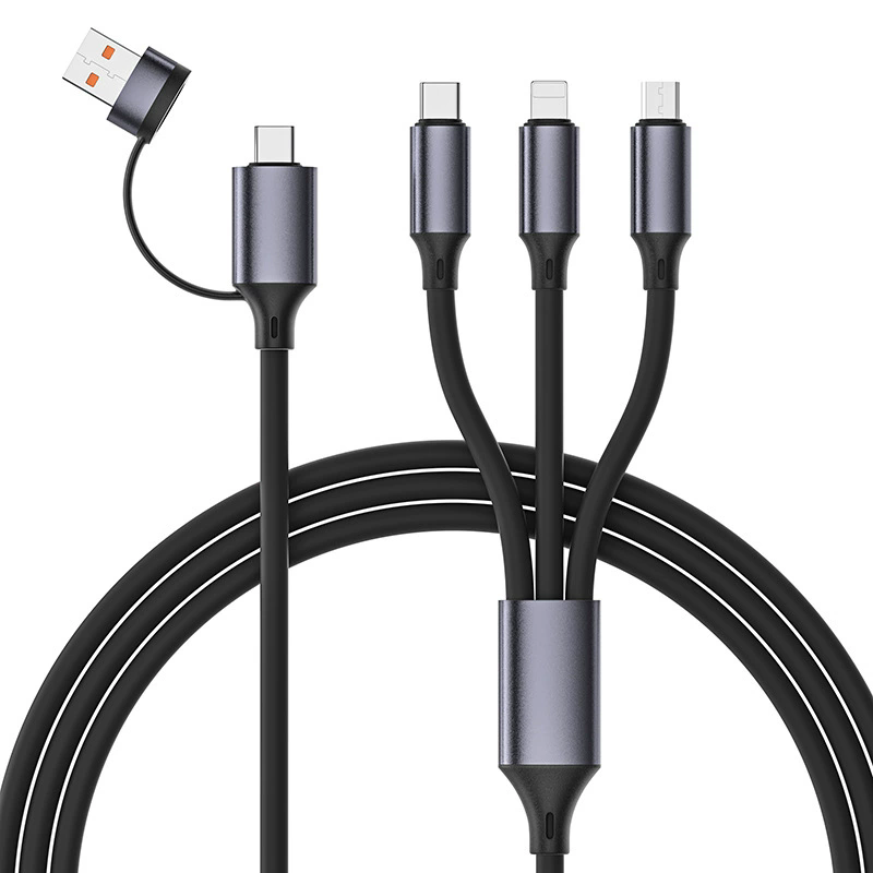 3P Experts Bold Dual 4-n-1 Charging Cable - Gallery 5