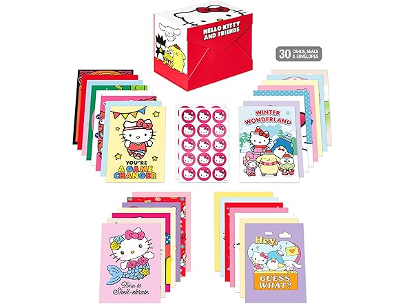 American Greetings Hello Kitty Card Bundle