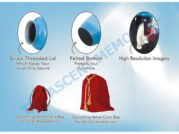 THE ASCENT MEMORIAL Urns