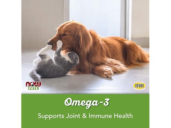NOW Pet Omega-3 Mini Gels Supplement